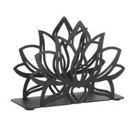 jojofuny Porte Serviettes Fer de Lotus Vintage Distributeur de Mouchoirs Décoratif pour Table Cuisine Restaurant et Bureau
