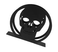 jojofuny Porte-serviettes Métal Noir Design Squelette avec Pieds Antidérapants, Porte-serviettes de Table pour Dîner et Réunions Familiales, Support Serviette Compact et Stable Cuisine