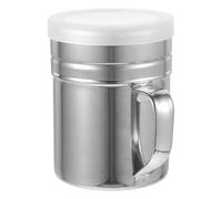 jojofuny Pot à Épices Inox 6,8x9,5 Cm avec Poignée, Distributeur D'assaisonnements Multifonction Cuisine et Pâtisserie, Saupoudreur à Sucre Glace et Café, Accessoire Maison Pratique