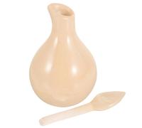 jojofuny Pot D’Huile Essentielle en Céramique Craquelée Blanche 50 ML Flacon pour Spa et Aromathérapie Diffuseur Pratique pour Huiles Essentielles Bouteille de Voyage Élégante et