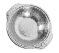 jojofuny Pot Sukiyaki Japonais Acier Inoxydable Double Poignée Sans Diviseur Marmite Cuisine Japonaise pour Fruits de Mer et Pâtes Ustensile Cuisine et Polyvalent