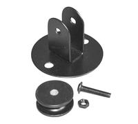 jojofuny Poulie Suspendre pour Lampe Suspendue, Rouleau de Fixation Plafond Détachable, Accessoire de Levage pour Lustre, Système de Poulies Pratique pour Câbles Décoratifs, Usage