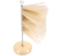 jojofuny Présentoir à Ongles 120 Bâtonnets Couleur Naturel Outil de Pratique pour Manucure Accessoires pour Ongles Gel et Vernis Matériel Nail Art Capsules d'Entraînement Maniabilité