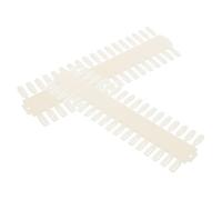 jojofuny Présentoir de Vernis à Ongles 2 Pièces Palette d'Entraînement 72 Bâtonnets Tableau de Couleurs Naturel Outil Professionnel pour Nail Art en Salon