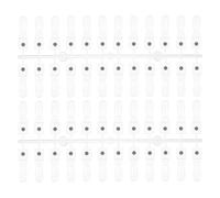 jojofuny Présentoir Plat Magnétique 48 Pièces pour Vernis à Ongles Gel Échantillons Couleurs Haute Fidélité, Adapté la Création Nail Art en Salon ou Usage Personnel