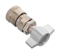 jojofuny Raccord de Gaz Propane pour Camion Connexion Rapide Étanche Adaptor Solide en Métal Robuste Compatible Barbecue et Cuisinière à Gaz Kit de Raccordement Usage Extérieur et Camping