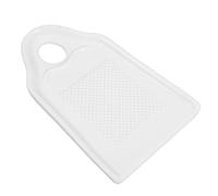 jojofuny Râpe à Gingembre Multifonction en Céramique, Forme Trapézoïdale Petite Taille, 1 Pièce, Outil de Broyage Précis pour Ail, Gingembre et Aliments pour Bébé, Accessoire la Cuisine