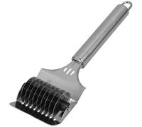 jojofuny Râpe à Nouilles Manuelle en Acier Inoxydable Antirouille Coupe-Pâte Pratique Poignée Ergonomique en Plastique Antidérapant Outil Cuisine pour Découpe Uniforme Couleur Aléatoire