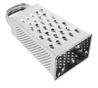 jojofuny Râpe Multifonction en Acier Inoxydable 4 Faces 6 Pouces Petite Trancheuse à Légumes et Râpe à Fromage Ustensile Cuisine Polyvalent pour Pommes de Terre Carottes et Fromage