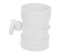 jojofuny Registre De Volume Manuel Pour Conduits Air Contrôle Précis Du Débit Anti-retour Pour Systèmes Cvc Et Hottes De Cuisinière Installation Facile Sans Outils