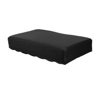 jojofuny Repose-Pieds pour Fauteuil de Bureau Noir en Écume Haute Élasticité, Coussin Ergonomique pour Espace de Travail, Maintien de Forme et Relaxation Optimale