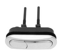 jojofuny Réservoir de toilette universel à bouton-poussoir, double chasse d'eau, facile à installer, remplacement du réservoir d'eau, valve d'assistance de chasse d'eau, pièces de