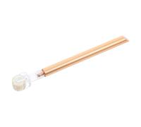 jojofuny Rouleau de Soin des Sourcils Manche en Acier Inoxydable Tête Interchangeable 05 MM Mini Rouleau de Massage Manuel pour Modelage Précis Ligne des Cheveux Outil Portable pour