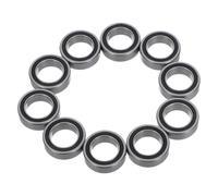 jojofuny Roulement de moyeu de roue RC 6700 B032-2rs étanche, 10 pcs, acier inoxydable, pour roues de voiture miniature radiocommandée, installation facile, modèle