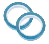 jojofuny Ruban Adhésif de Fixation Silencieux pour Réfrigérateur et Congélateur, Pet Bleu, Largeur 20 Mm X 50 M, Lot de 2 Rouleaux, Usage pour Porte et Tiroir D’appareils Électroménagers