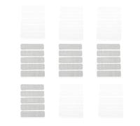 jojofuny Ruban Adhésif de Réparation Moustiquaire 50 Pcs en Maille Pet Renforcé Noir et Blanc, Autocollant pour Trou de Fenêtre et Porte, Protection Anti-insectes, Étanche, pour Fenêtres,