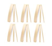 jojofuny Ruban Adhésif Décoratif pour Nail Art Beige 18 Rouleaux Bande de Marquage de Séparation des Couleurs en Papier pour Réparation et Manucure à Domicile