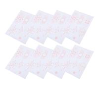 jojofuny Ruban Adhésif d'Impact pour Golf 30 Feuilles sans Résidus Autocollants pour Clubs Fers Bois et Putters Marqueur d'Entraînement au Swing Aide à la Pratique du Golf Intérieur