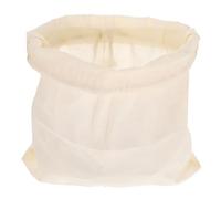 jojofuny Sac Filtrant Coton à Mailles Fines pour Lait Végétal Filtration pour Soja Vin Café et Jus Réutilisable et Portable Cuisine et Restauration