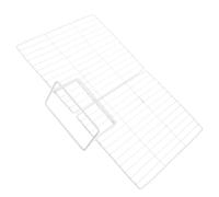 jojofuny Séparateur de Congélateur Réglable Fil Métallique Cloison Légère pour Réfrigérateur et Congélateur Étagère Partition Plate de Rangement Polyvalente pour Commerces et Supermarchés