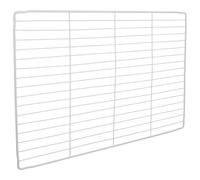 jojofuny Séparateur d'Étagère en Fil Métallique 28×45 CM pour Congélateur Coffre Organisateur de Réfrigérateur Maille Blanche Rangement Multi-Niveaux pour Bâtonnets Glacés Accessoires