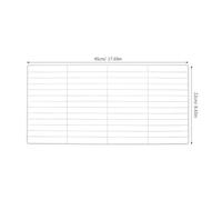 jojofuny Séparateurs pour Congélateur Inférieur Organisateur de Séparateurs Panneau de Séparation pour Réfrigérateur Insert pour Étagère de Congélateur Alimentaires de Panier