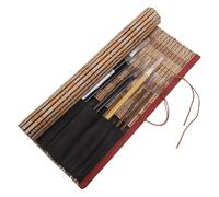 jojofuny Set Pinceaux Calligraphie Chinoise pour Débutants Multiples Souplesse et Contrôle Précis pour Écriture et Peinture Traditionnelle Entretien Facile