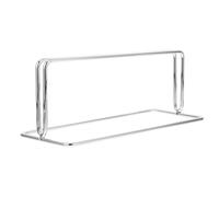 jojofuny Socle D'écran Mobile en Acier Argenté, Pince de Séparation de Bureau Portable et Facile à Installer, Compatible Épaisseur Jusqu'à 9mm, pour Examens Scolaires et Bureaux