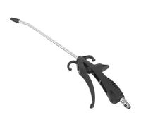 jojofuny Soufflette Pneumatique Noire Haute Pression avec Buse Allongée Outil de Dépoussiérage et Soufflage d'Air pour Compresseur Accessoire Professionnel pour Nettoyage Automobile et