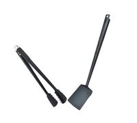 jojofuny Spatule à Barbecue Pratique et Pince à Barbecue Inoxydable pour Cuisiner Viandes et Légumes Ustensiles