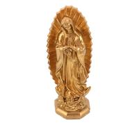 jojofuny Statue Catholique en Résine Vierge pour Décoration Intérieure, Sculpture Sereine et Inspirante pour Salon ou Église, Matériau Résistant Qui Ne Décolore Pas