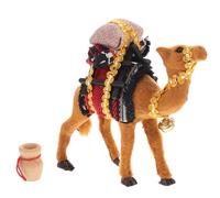 jojofuny Statue de Dromadaire Réaliste Figurine Animaux du Désert Miniature pour Décoration de Bureau et Éducation Précoce Ornement de Table Créatif et Cadeau Original