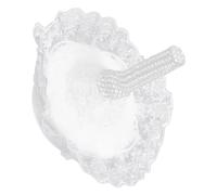 jojofuny Support à Bouquet de Mariée en Mousse Blanche, Facile à Utiliser, Élégant et Délicat pour Décoration de Mariage ou Boutique de Présents