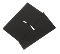 jojofuny Support de Lecture Polyvalent Pupitre de Lecture Élégant en Acrylique Noir pour Libérer Mains et Organiser Livres et Magazines pour Maison et École