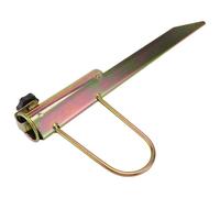 jojofuny Support De Parasol De Plage en Fer Doré 25-32 Mm, Ancre Parapluie pour Extérieur Plage Jardin, Porte-Parasol à Piquer Sol Sable Ou Terre, Stabilité Renforcée par Vent, Usage Facile Et Solide