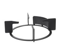 jojofuny Support de Poêle Semi-coupe-vent en Métal Résistant Haute Température pour Cuisinière à Gaz, Accessoire la Cuisine Stable Antidérapant, Usage Domestique,