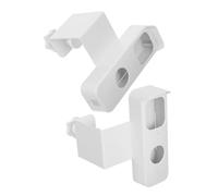 jojofuny Support de Sonnette sans Perçage Blanc Compatible Blink Antivol Résistant à la Pluie Fixation Rapide pour Appartement et Maison Accessoire Compact pour Sonnette Vidéo sans Fil