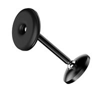 jojofuny Support de Téléphone Magnétique Support de Téléphone pour Sortie d'air pour Mobile, Alliage D'aluminium, 360° Rotatif, 6 Aimants au Rubidium, Noir