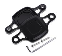 jojofuny Support de Traceur Vélo Caché Noir en Abs et Fer, Montage Facile pour VTT, Protège Efficacement la Perte et Assure Un Suivi Précis