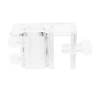 jojofuny Support de Tuyau d'eau pour Aquarium en Acrylique Ajustable Pince Multifonctionnelle, Distance D'écartement 16mm, pour Installation D'aquarium Minimaliste