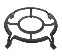 jojofuny Support de Wok en Fer Non Glissant pour Cuisinière à Gaz et Électrique, Design Quatre Pattes Robuste et Facile à Nettoyer, Accessoire Cuisine