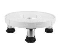 jojofuny Support Élevé Pour Climatisation Ronde Avec Étagère De Rangement Multifonction Base Réglable Pour Réfrigérateur Et Mini Frigo Hauteur Ajustable