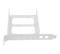 jojofuny Support Métallique Pci pour Disque de Stockage 2,5 Pouces, Plateau D'installation Arrière pour SSD et Disque Dur Mécanique, Compatible Boîtier Pc, Montage Robuste et Ventilation