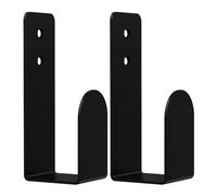 jojofuny Support Mural Solution Pratique de Rangement Maximisant l'espace Noir pour Clavier en Acrylique Étagère Murale Pack de 1 Set pour Clavier Mécanique