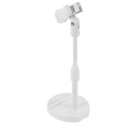 jojofuny Support pour Lampe UV pour Ongles Blanc Rotation Magnétique 360° Support Portable Mains Détachées Réglable pour Gel Nail Art Mini Pied d'Éclairage Stable et Polyvalent