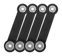 jojofuny Supports de Bras de Roulement pour Balancelle de Jardin 4 Pièces Quincaillerie Résistante aux Intempéries Accessoire de Réparation pour Fauteuil à Bascule D’Extérieur Kit