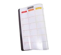jojofuny Tableau Blanc Magnétique Adhésif Effaçable à Sec Sticker Mural Aimanté pour Planification Hebdomadaire Mémo Effaçable pour Cuisine Bureau et Maison Surface Lisse sans Trace Format