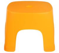 jojofuny Tabouret de Toilette en PVC Stable Jaune Petit Marchepied Antidérapant pour Salle de Bain et Toilettes Repose-Pieds Ergonomique pour Tout-Petit et Adulte Tabouret Compact pour