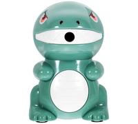 jojofuny Taille-Crayon Manuel pour Garçon et Filles Motif Dinosaure Vert Plastique Léger Réglable pour Crayons Fins et Épais Taille-Crayons Portable Fournitures Scolaires Compact et