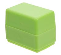 jojofuny Tampon à Rouleau Occultant Vert pour Courrier, Compact et Facile à Utiliser, Protection Confidentialité pour Contrats et Étiquettes Postales en Abs